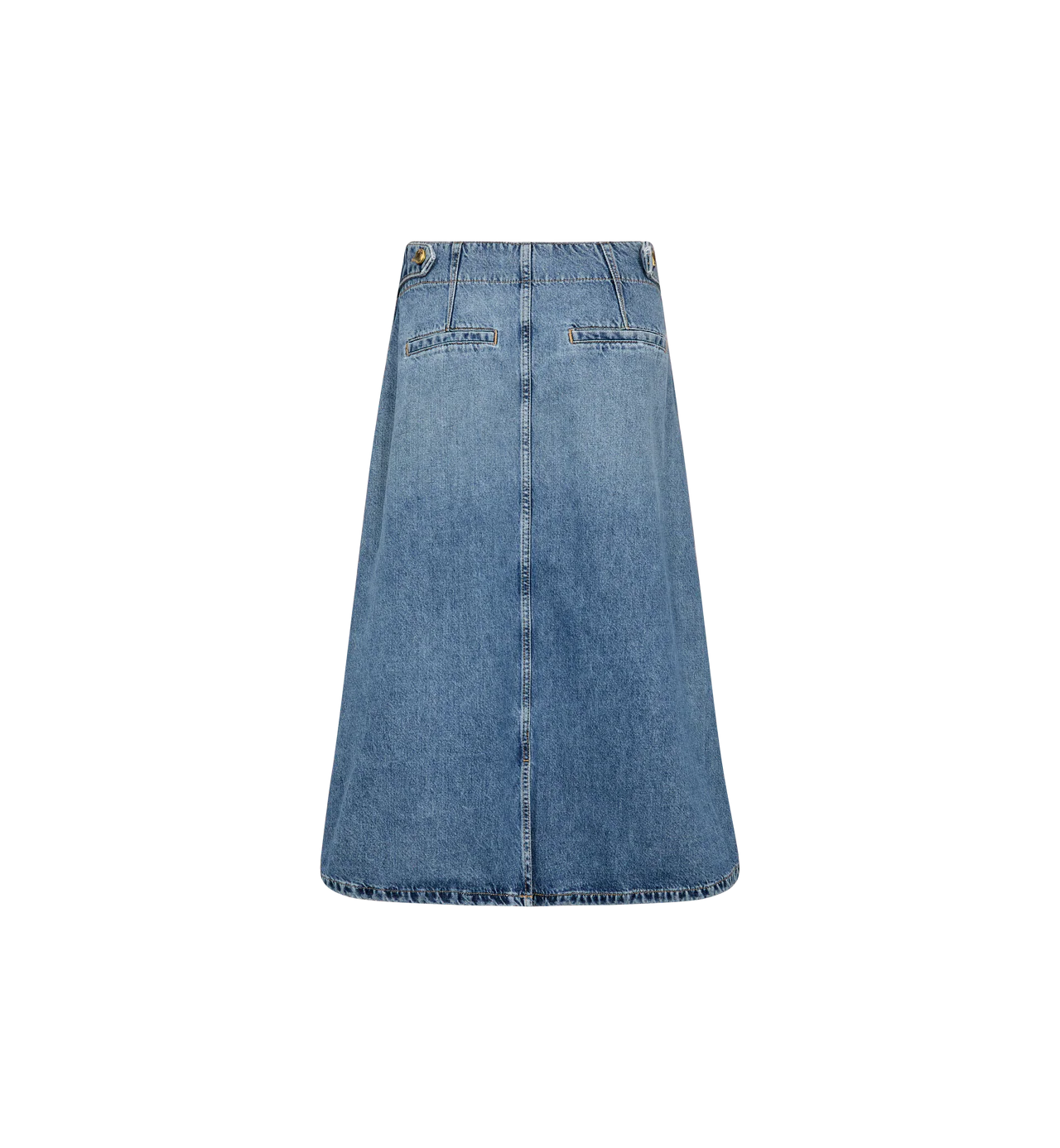 Leala Denim Skirt - Mid Blue