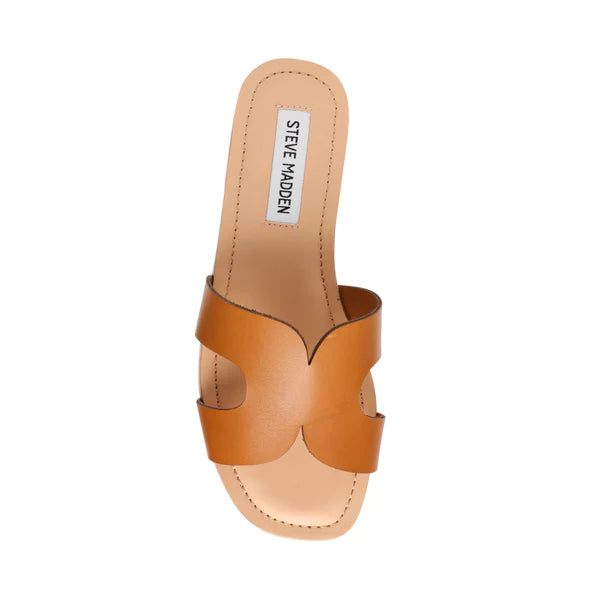 Zarnia Sandal - Cognac Leather