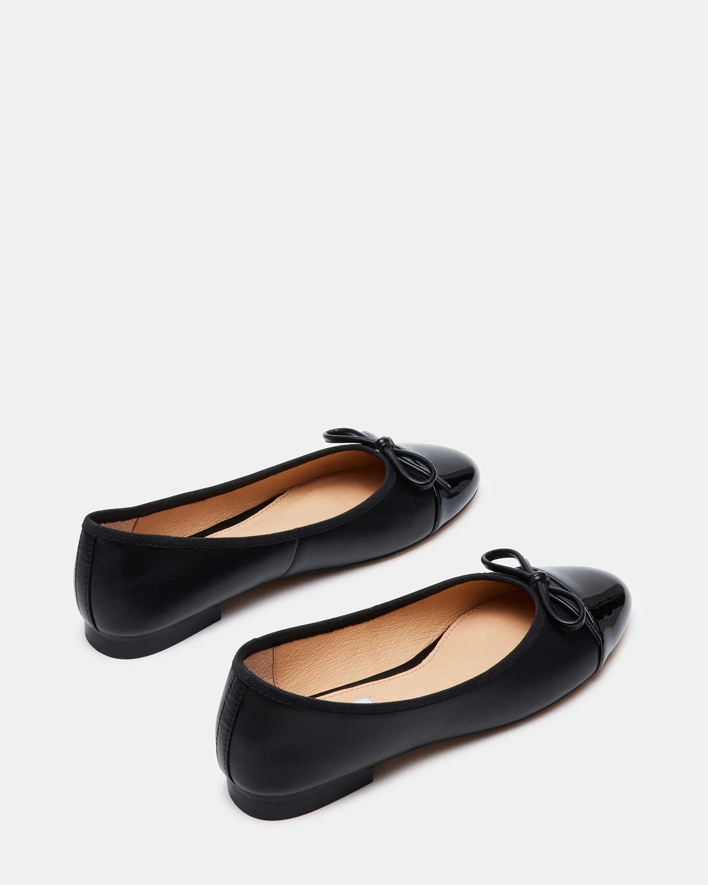 Steve Madden Ellison Ballerinasko - Svart skinn