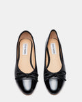 Steve Madden Ellison Ballerinasko - Svart skinn