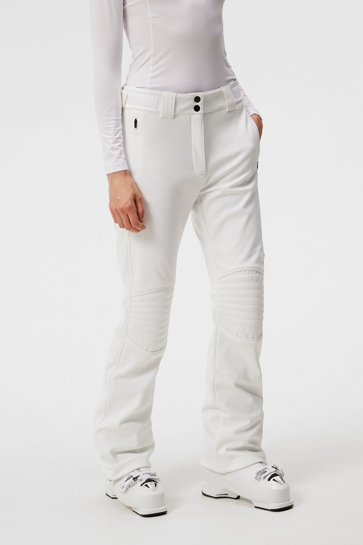 W Stanford Pant - White