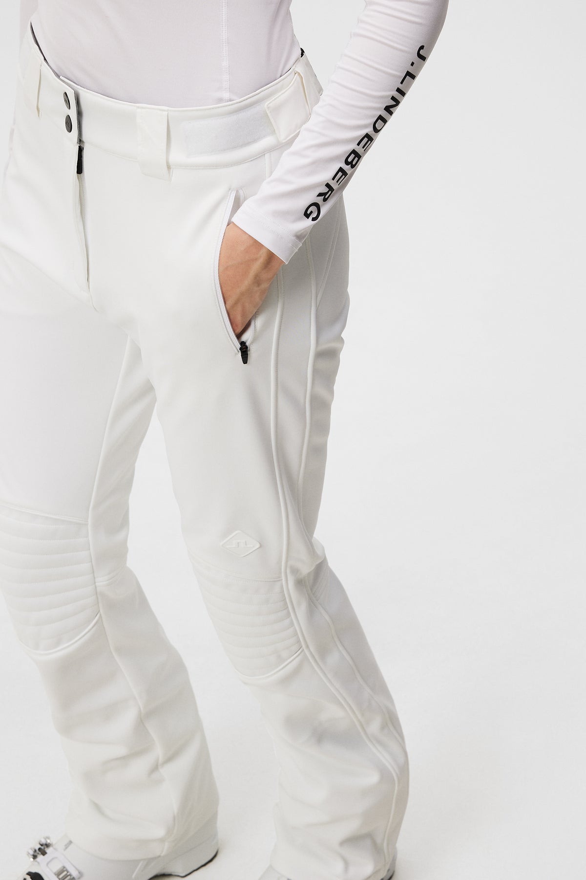 W Stanford Pant - White