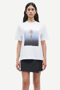 Saeira T-Shirt - Blurred Tulip White