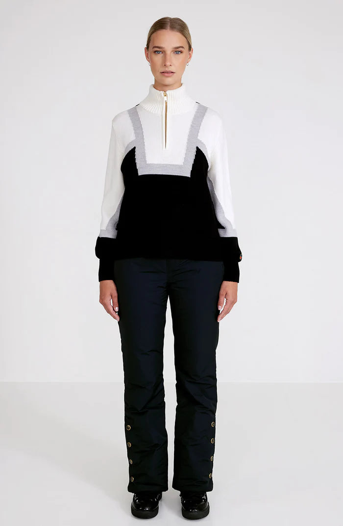 Saffron Sweater - Black Mix