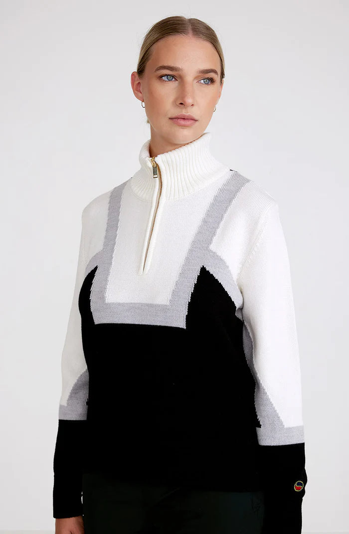 Saffron Sweater - Black Mix