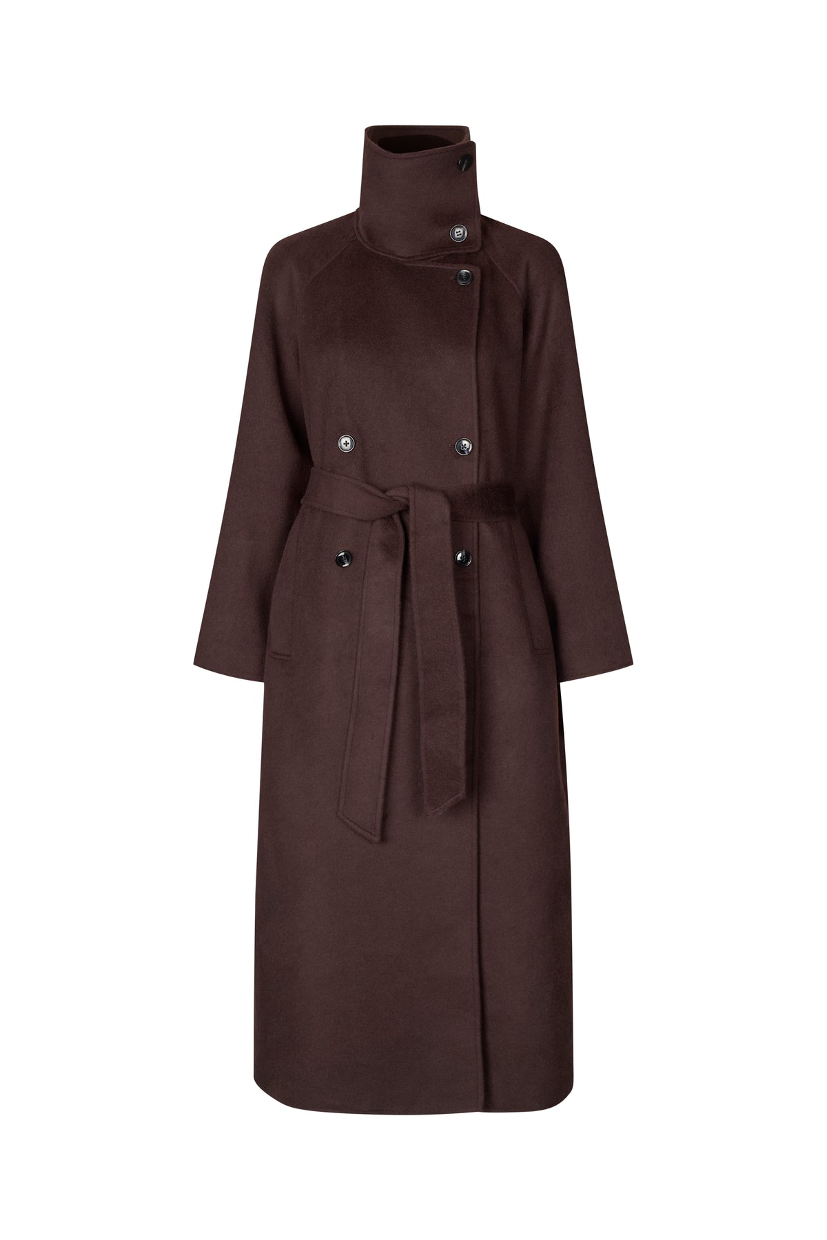 Sahanne Coat - Black Coffee
