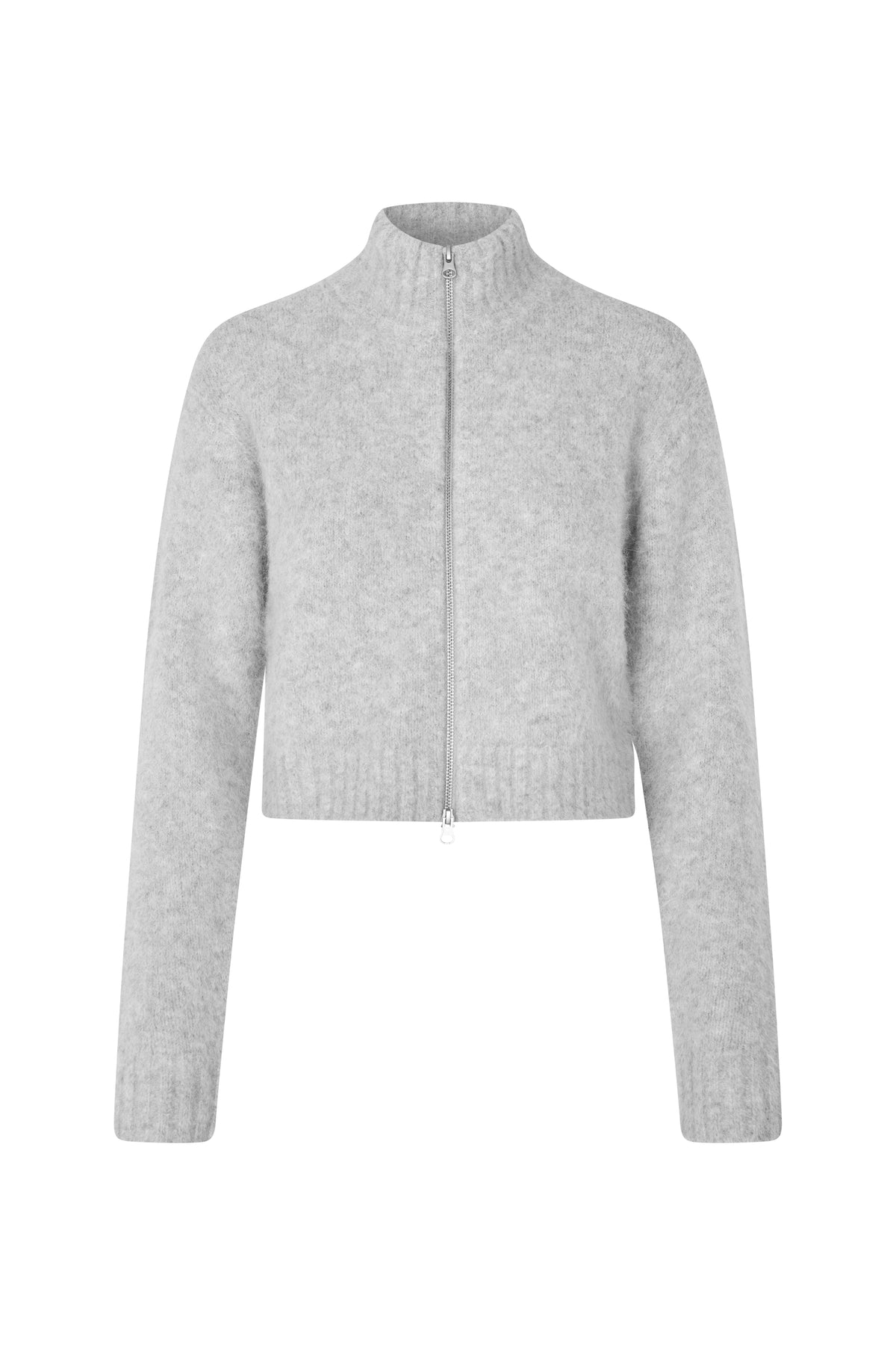 Sajeanne Cardigan - Light Grey Mel.