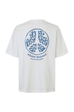 Sajournal T-Shirt - White Peace