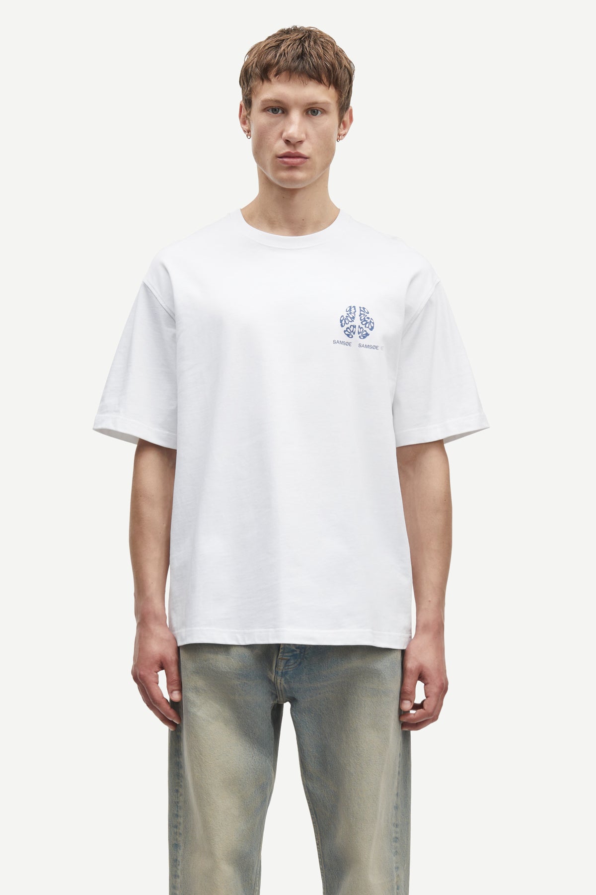 Sajournal T-Shirt - White Peace