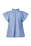 Sakarookh Blouse - Blue Heron