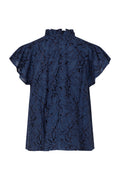 Sakarookh Blouse - Pageant Blue