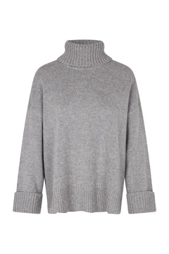 Sakeiku Turtleneck - Grey Mel.