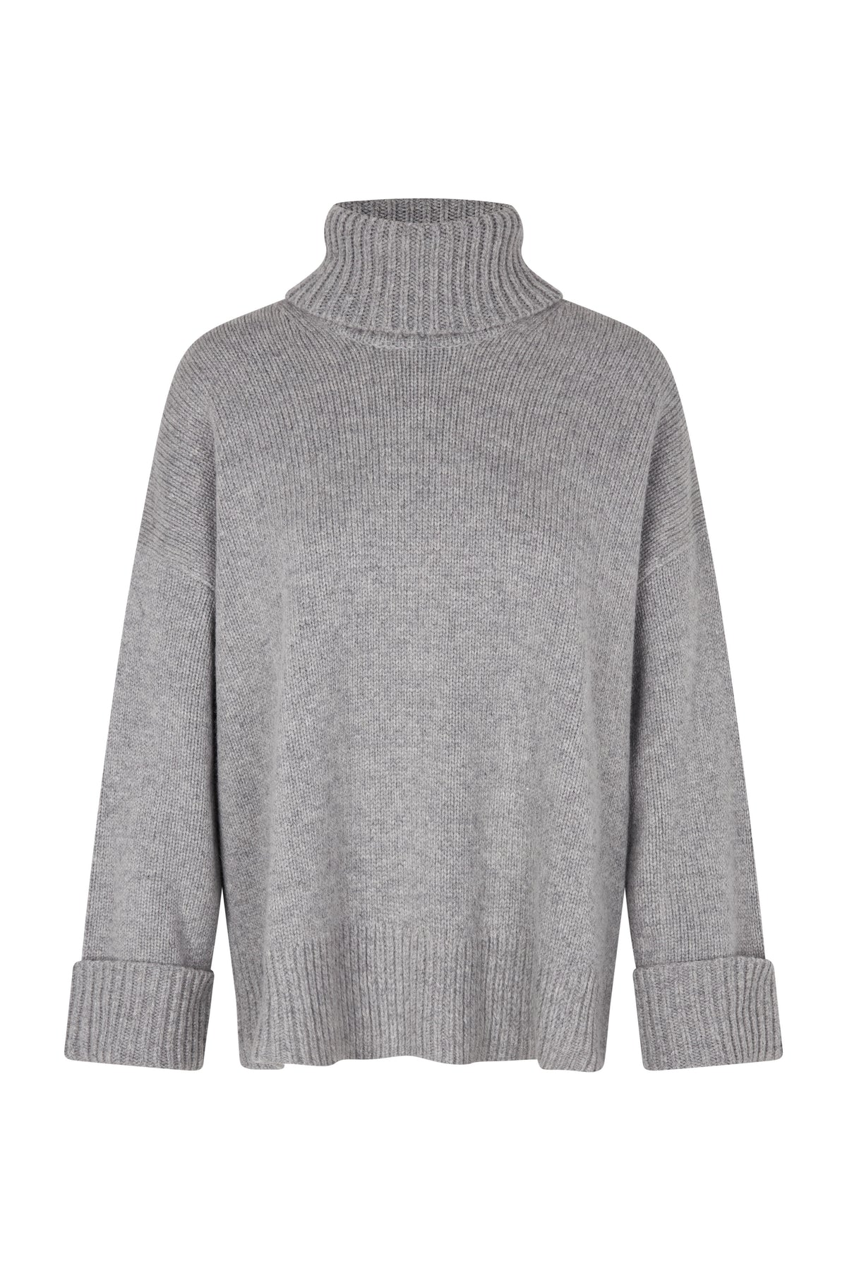 Sakeiku Turtleneck - Grey Mel.