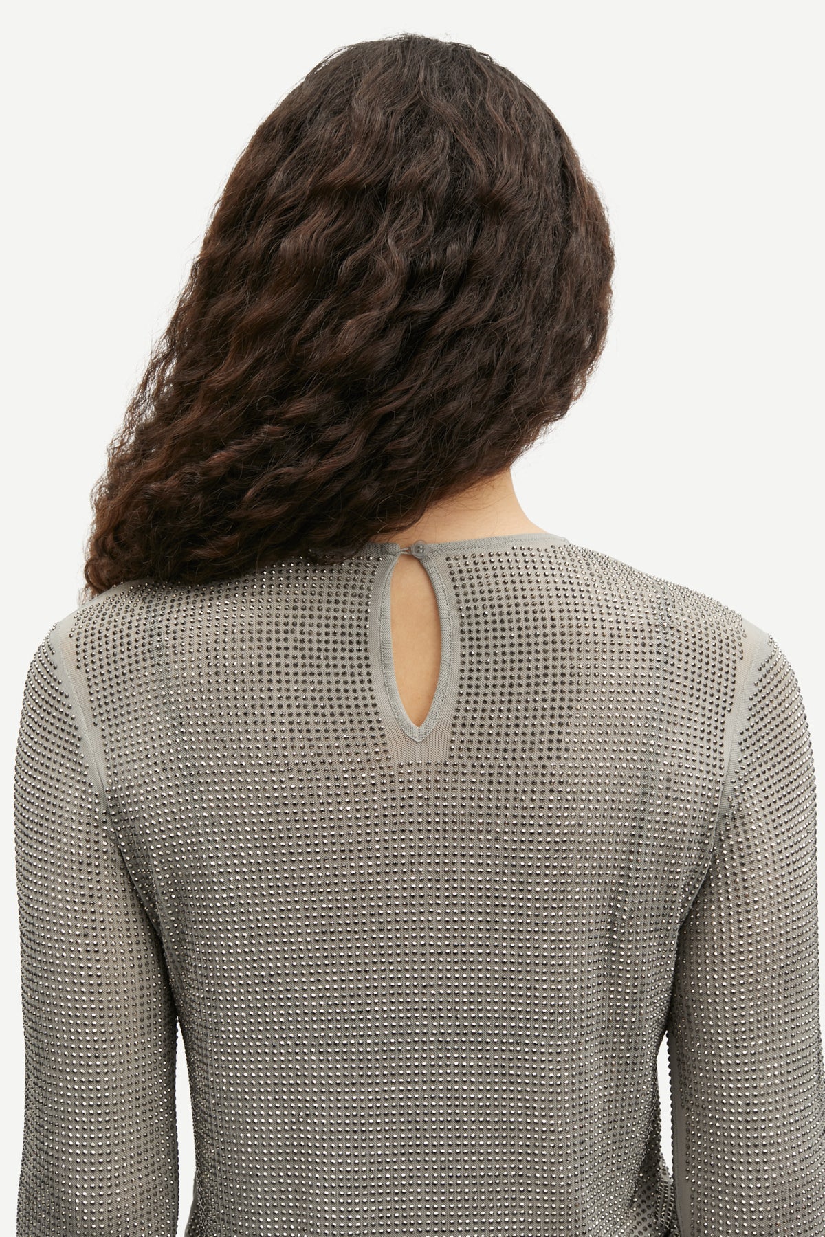 Samagda Top - Light Grey