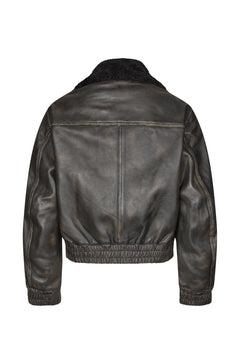 Sameadow Bomber - Washed Black Olive