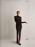 San Dona Dress - Brun