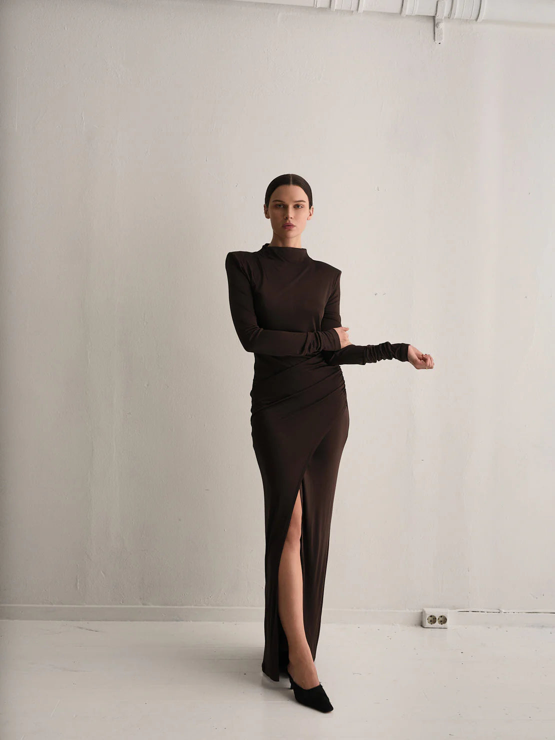 San Dona Dress - Brun