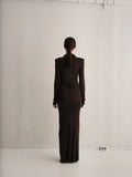 San Dona Dress - Brun