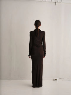 San Dona Dress - Brown