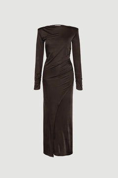 San Dona Dress - Brown
