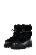 Sandra Snowboot Leather/Pes - Black