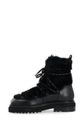 Sandra Snowboot Leather/Pes - Black