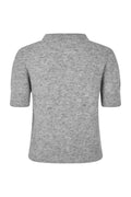 Sanoura SS Cardigan - Gråmelerad
