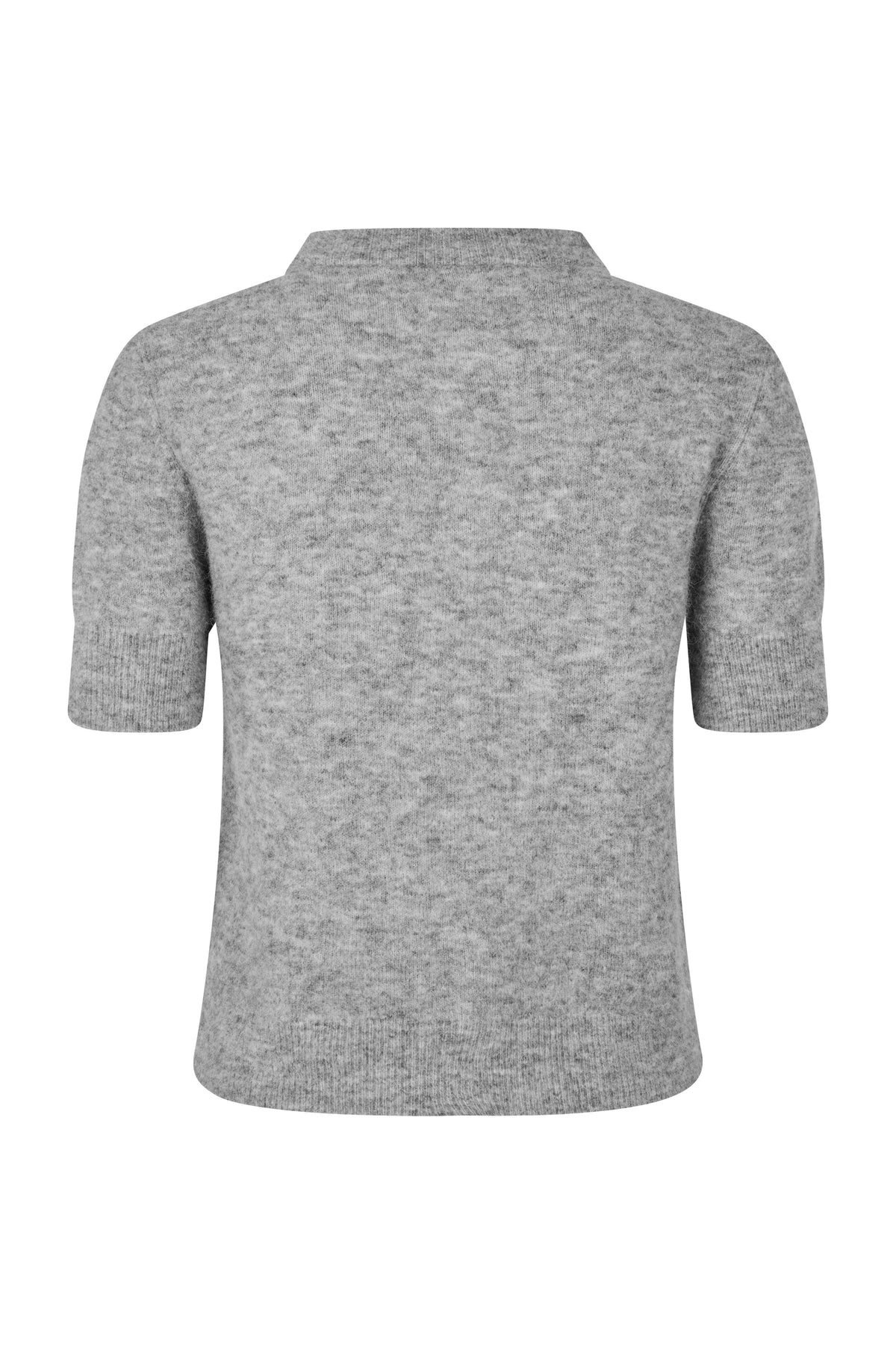 Sanoura SS Cardigan - Gråmelerad