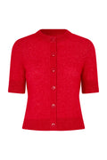 Sanoura SS Cardigan 15556 - Haute Red