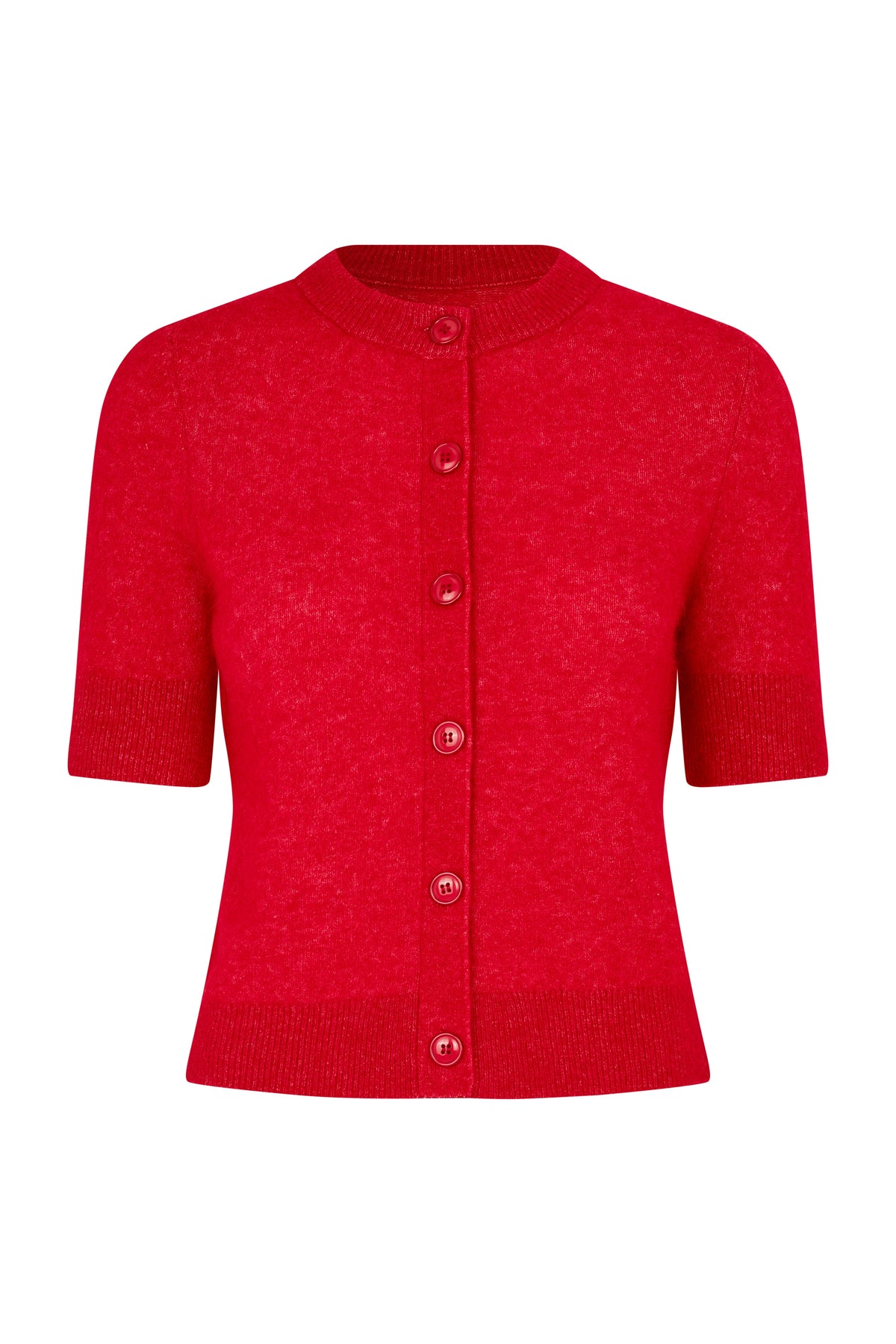 Sanoura SS Cardigan 15556 - Haute Red