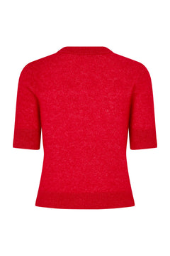 Sanoura SS Cardigan 15556 - Haute Red