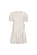 Santina Dress - Cream Check