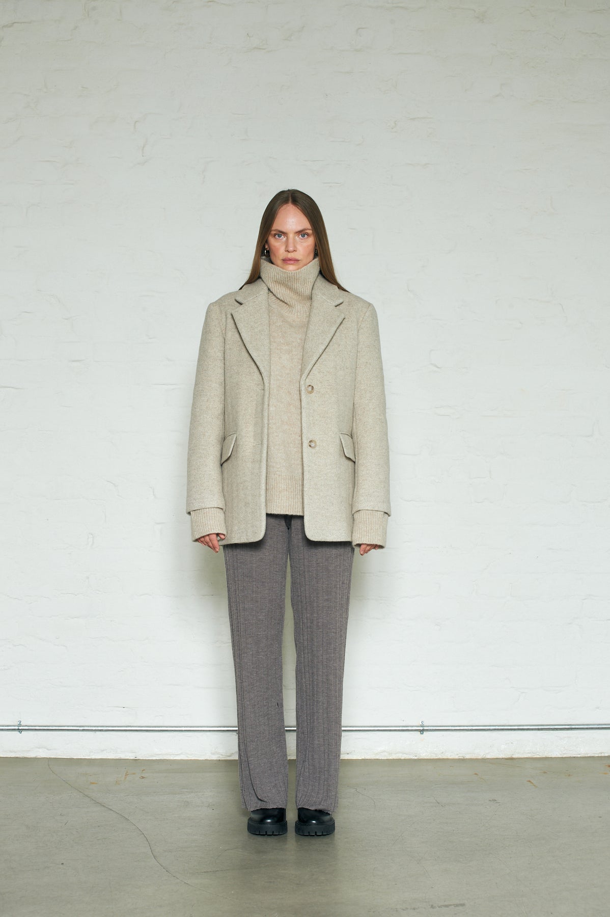 Sawyer Herringbone - Beige