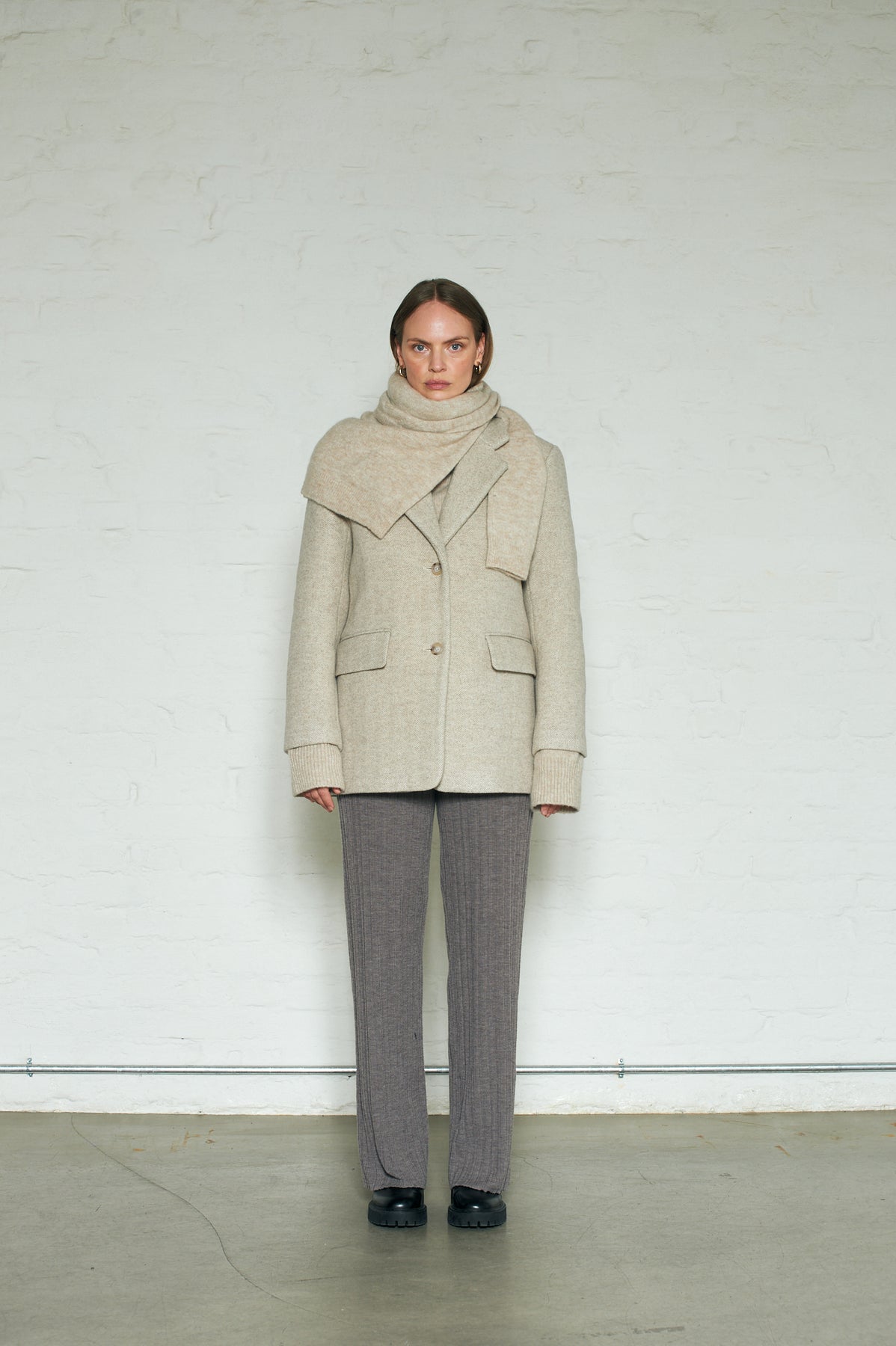Sawyer Herringbone - Beige