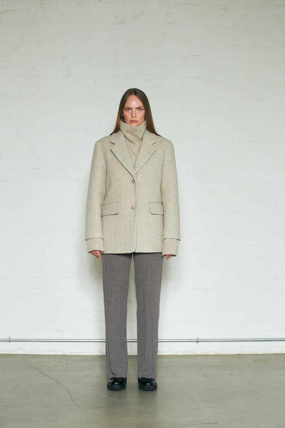 Sawyer Herringbone - Beige
