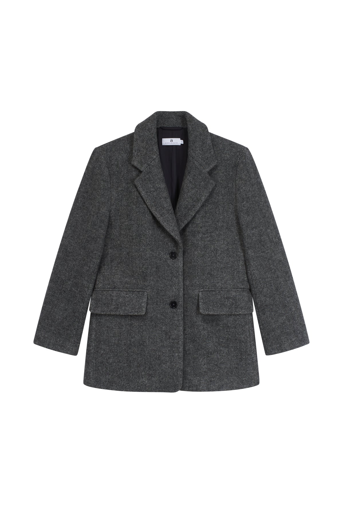 Sawyer Herringbone - Black