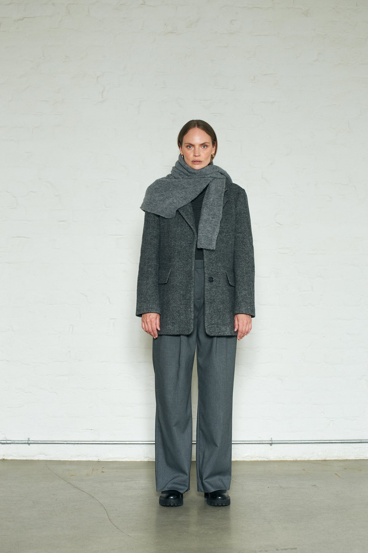 Sawyer Herringbone - Black