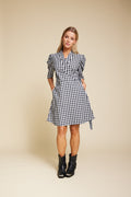 Scarlett Short Check - Black
