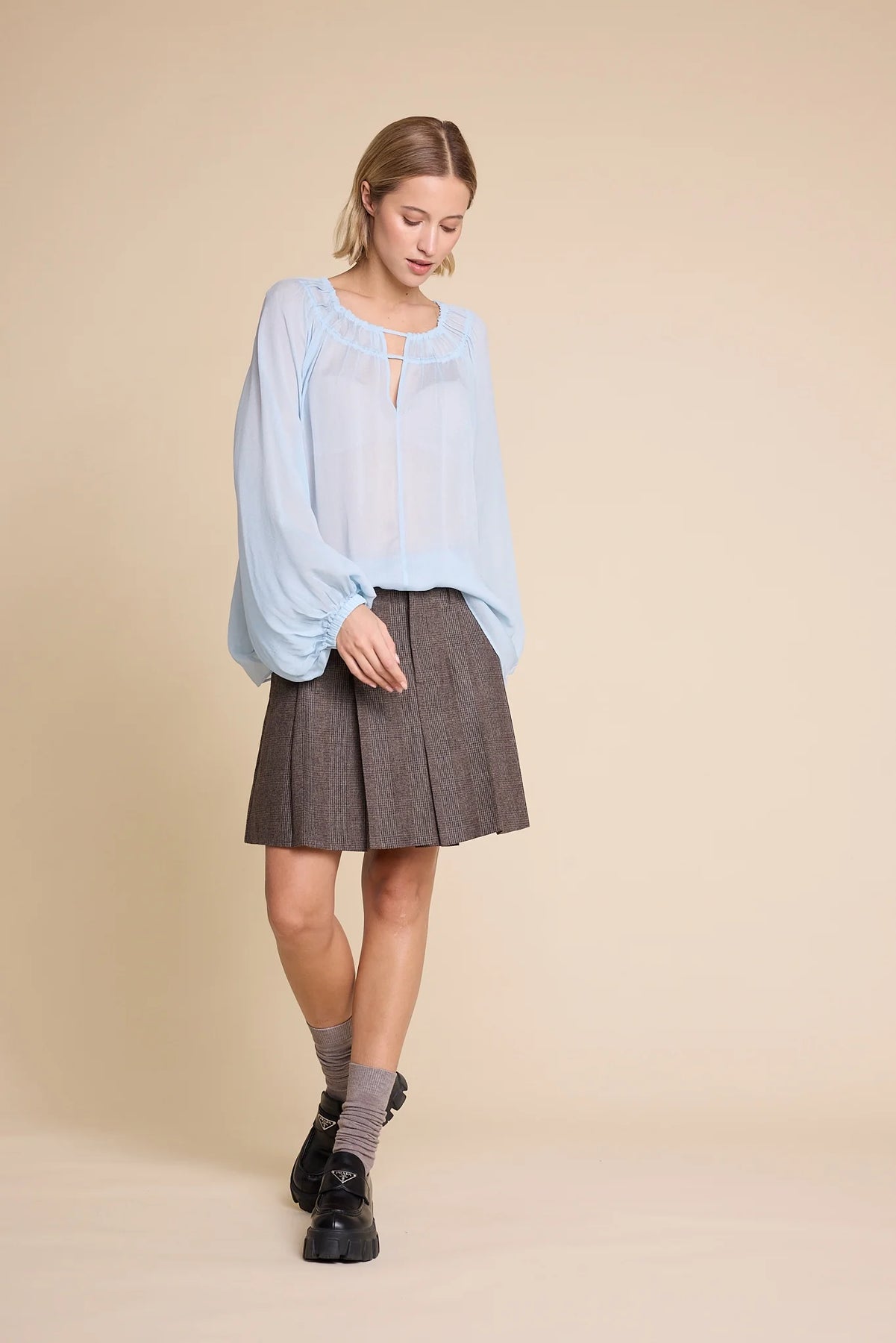 School 25 Wool Check - As Is