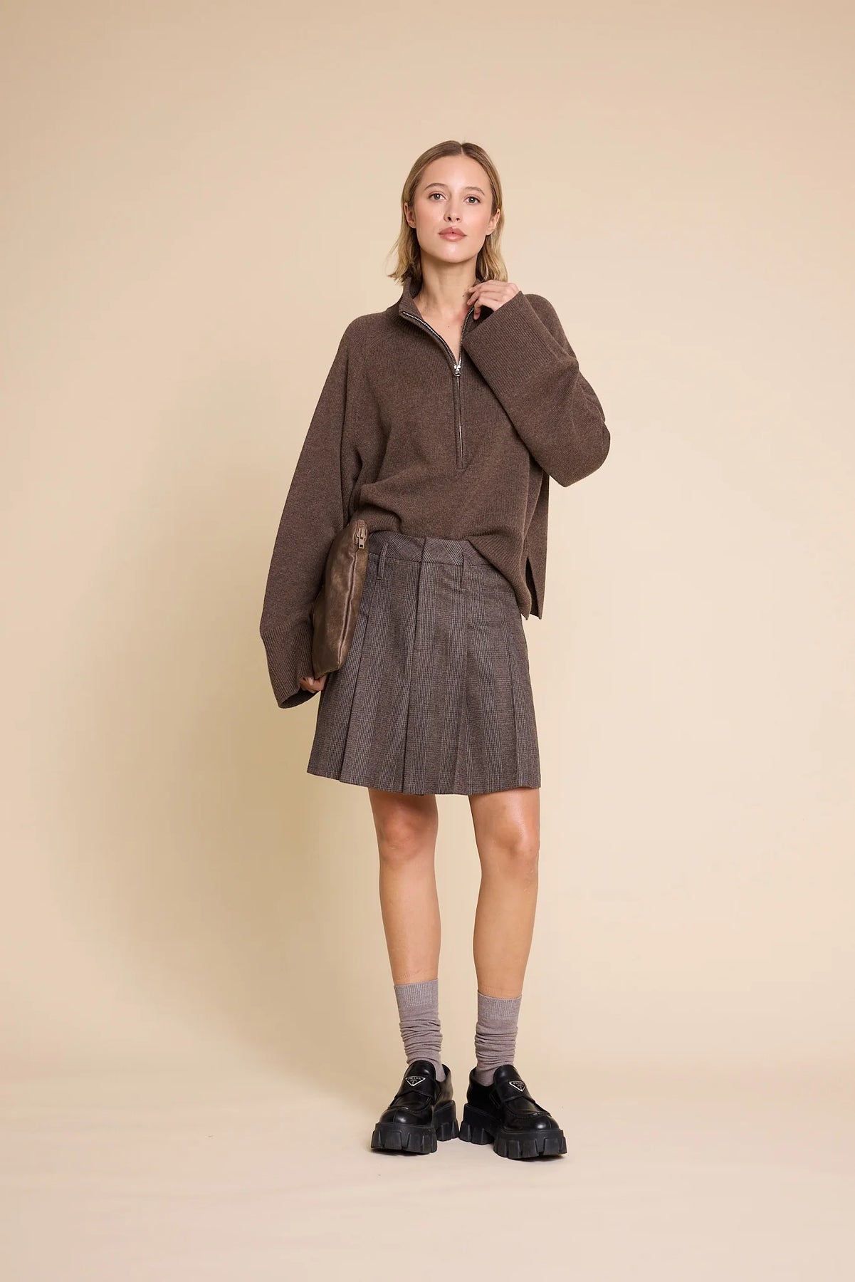 School 25 Wool Check - As Is