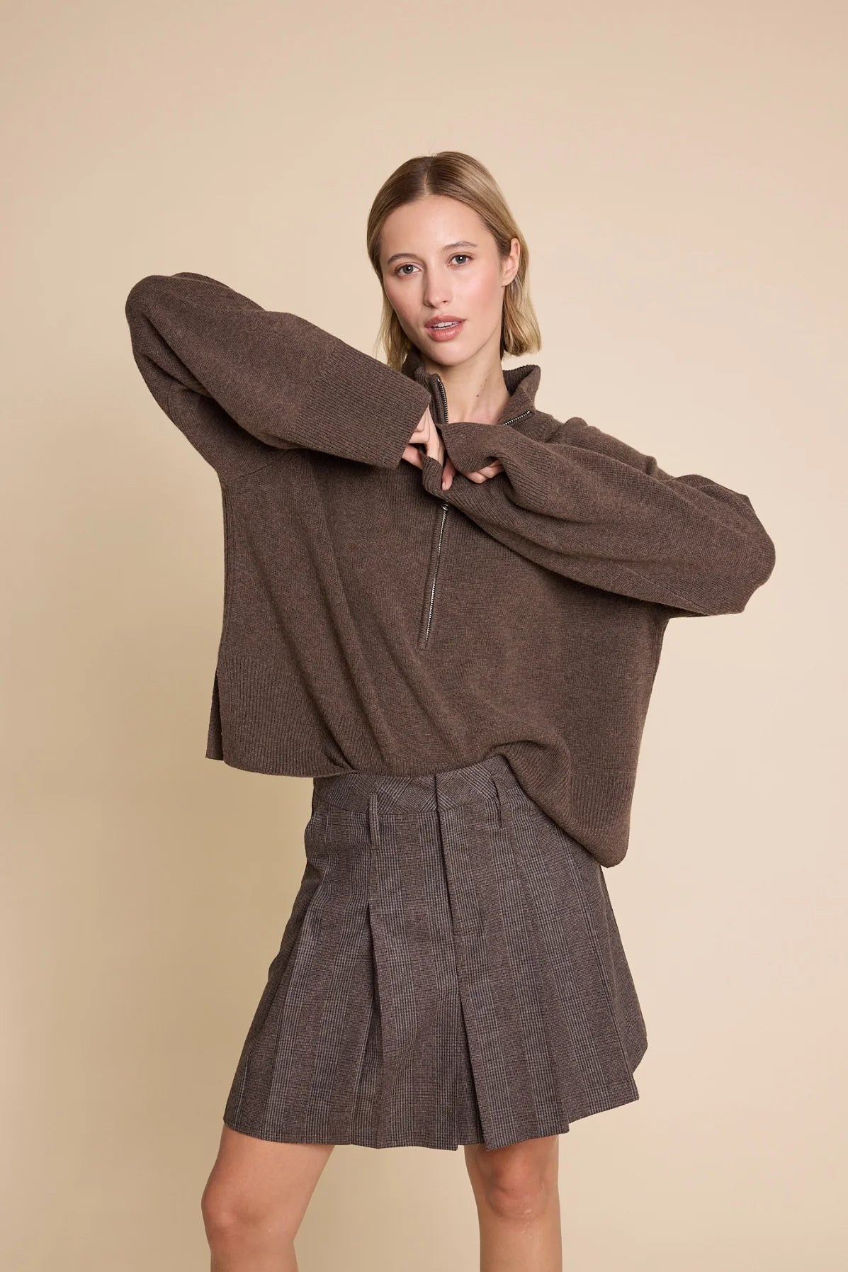 School 25 Wool Check - As Is