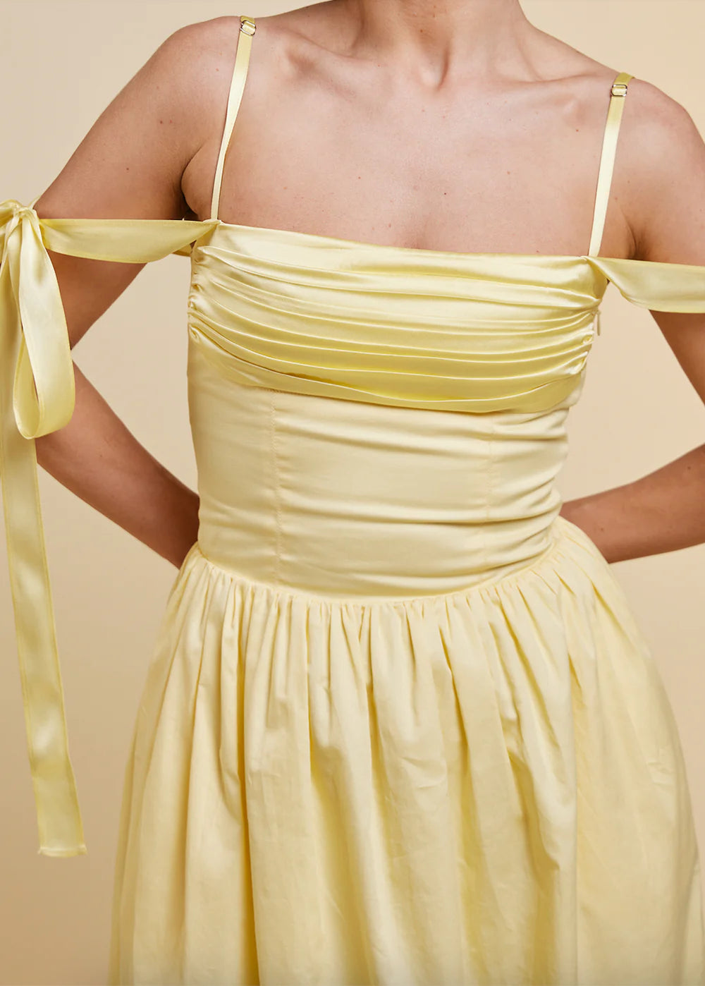 Elsa Maxi Dress - Butter Yellow