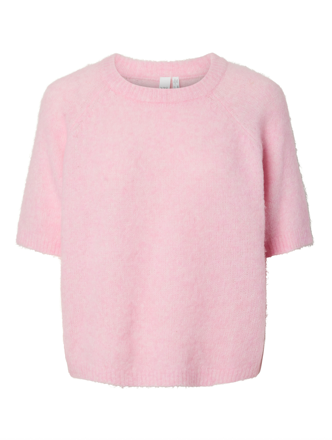 Yasenya Ss Knit Pullover - Pink Lady