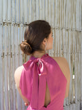 Rheo Dress - Rose Wine