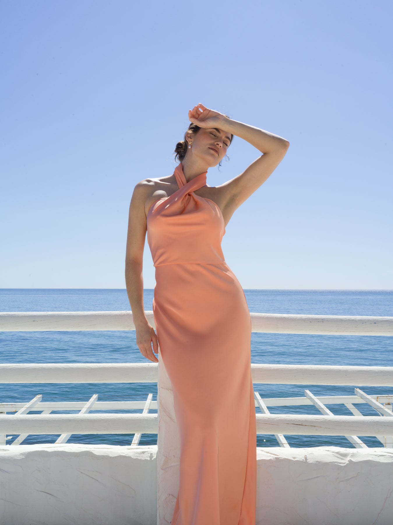 Dolores Dress - Nectarine