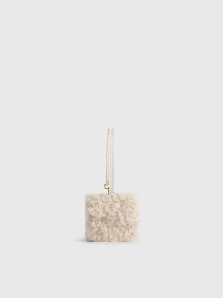 Selva Vanilla/Linen Shearling/Vacchetta - Vanilla/Linen