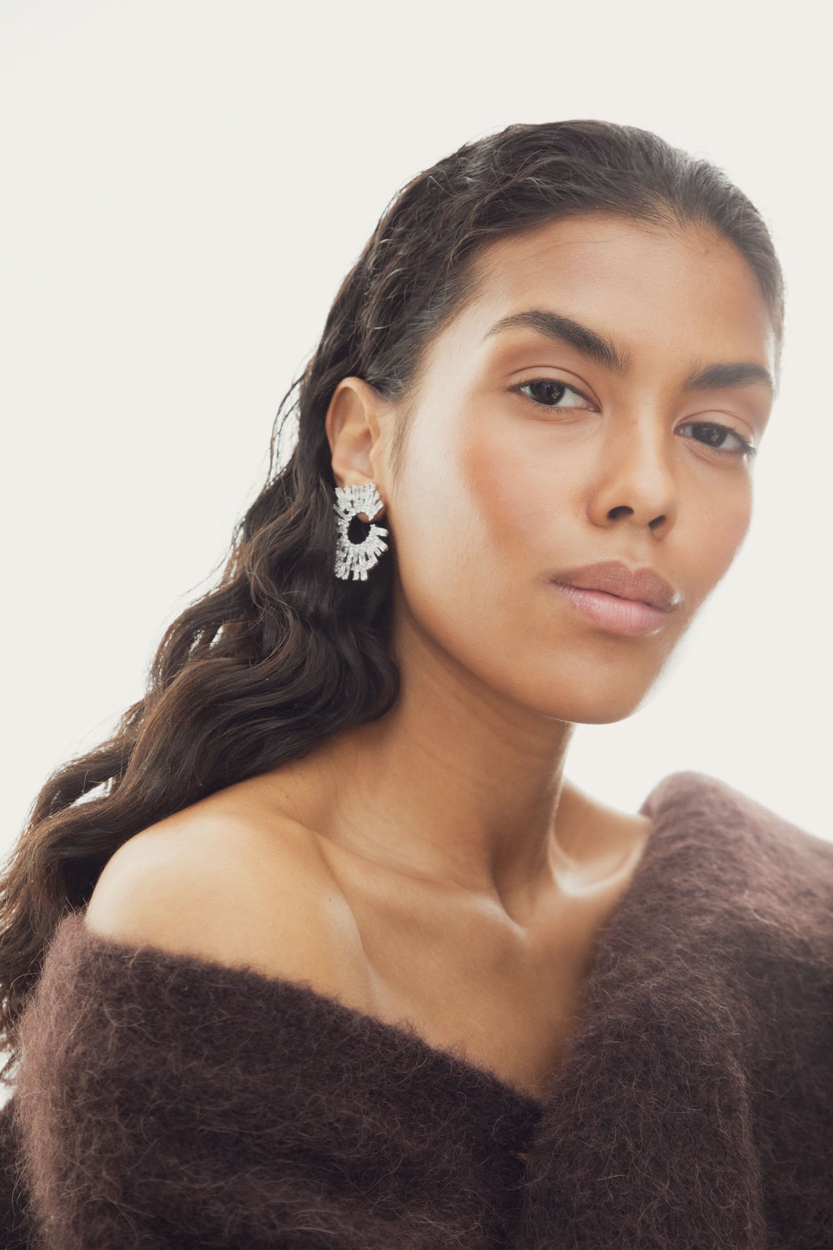 The Shimmering Earring - Silver