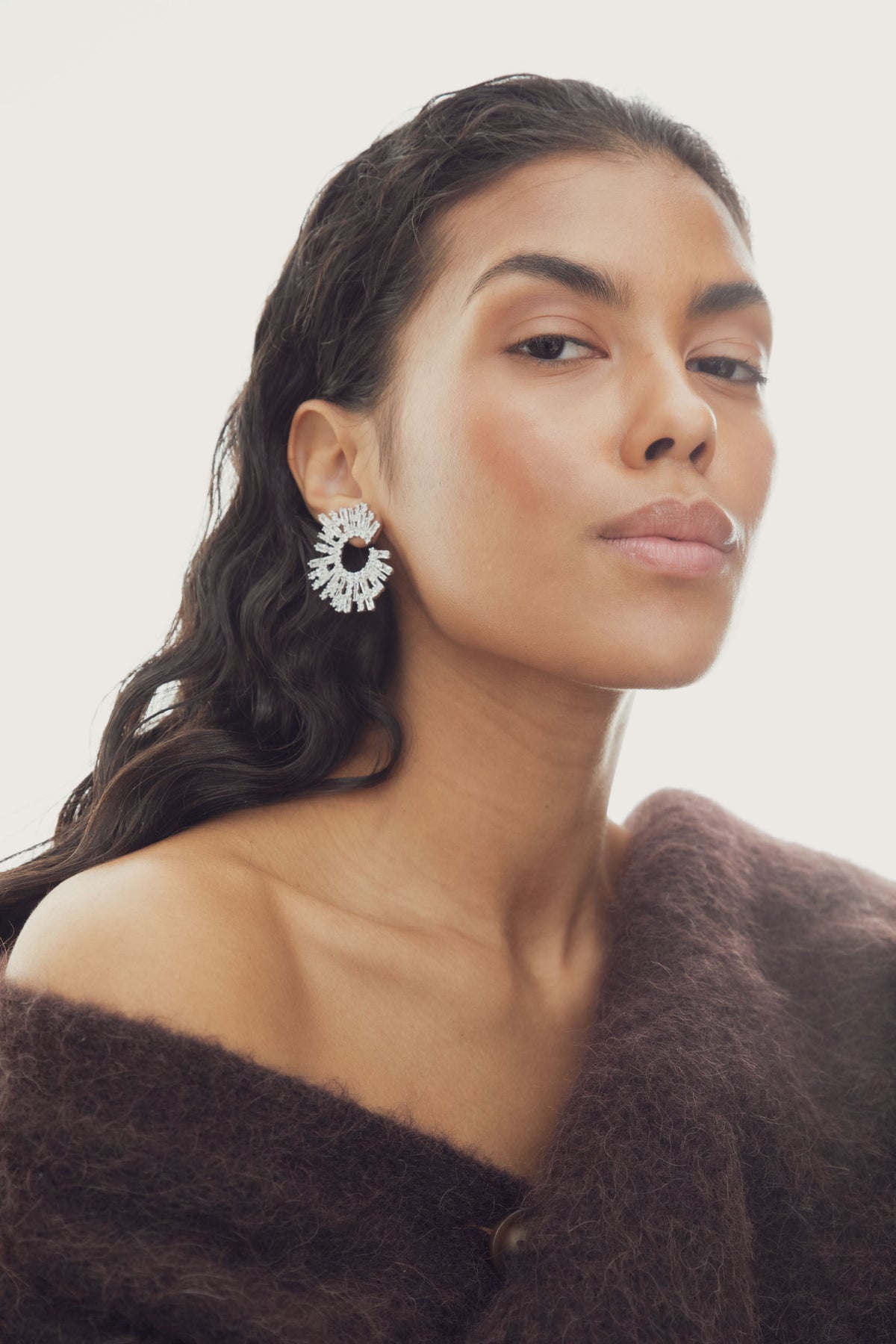 The Shimmering Earring - Silver