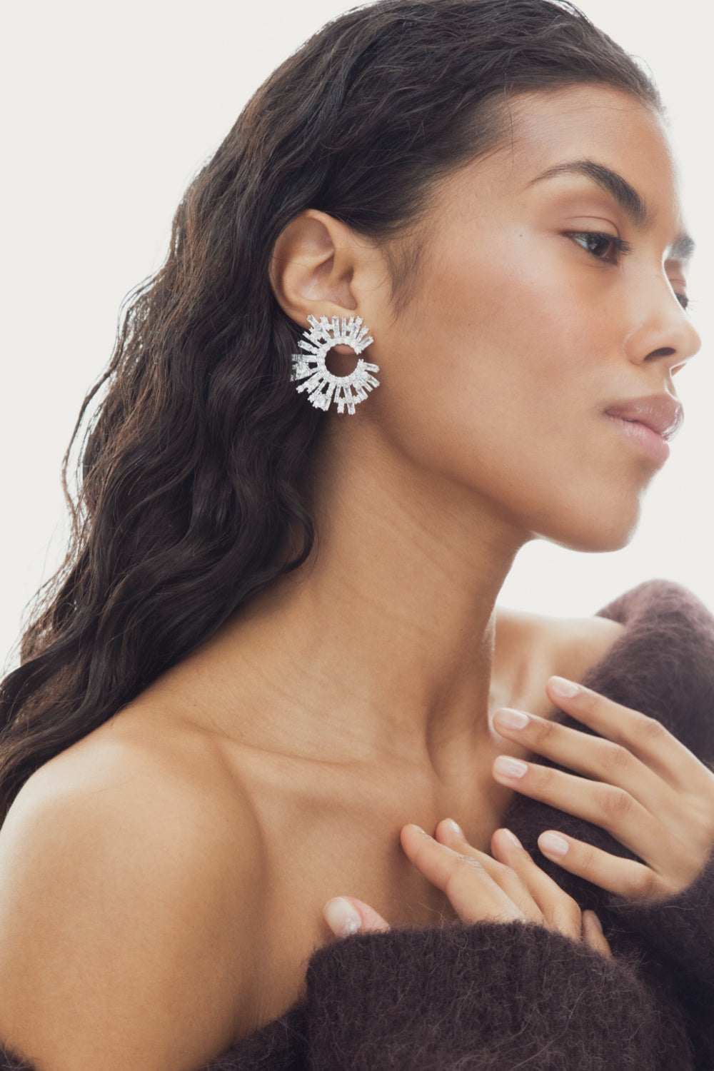 The Shimmering Earring - Silver