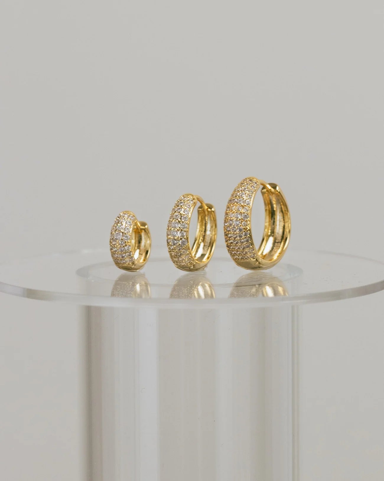 Dome Hoops (M) - Guld